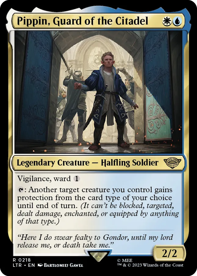 MTG Canarias - LTR 0218 - Pippin, Guard of the Citadel