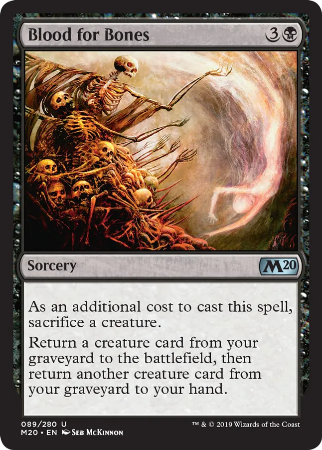 MTG Canarias - M20 089 - Blood for Bones