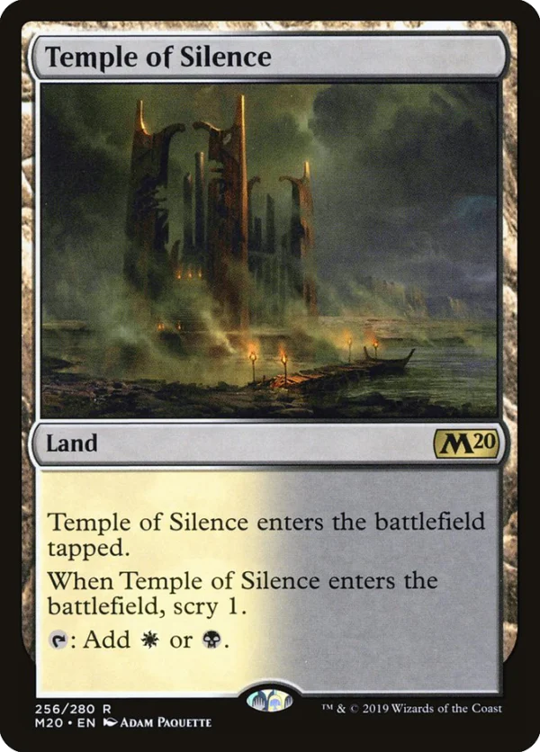 MTG Canarias - M20 256 - Temple of Silence