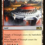 MTG Canarias - M20 257 - Temple of Triumph