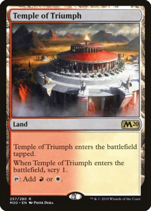 MTG Canarias – M20 257 – Temple of Triumph