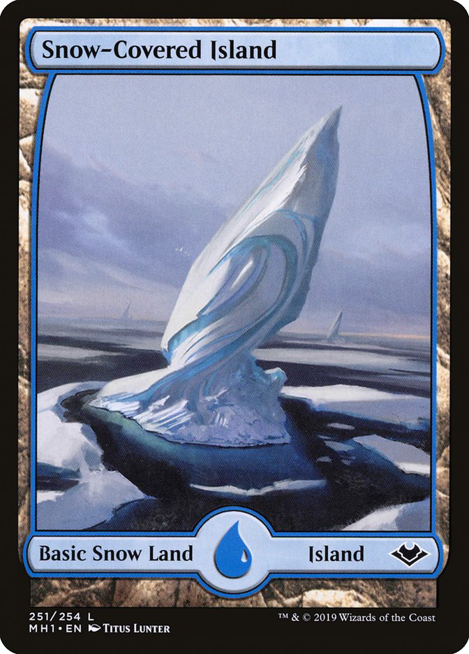 MTG Canarias - MH1 251 - Snow-Covered Island