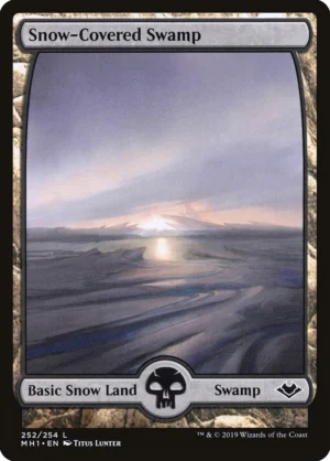 MTG Canarias - MH1 252 - Snow-Covered Swamp