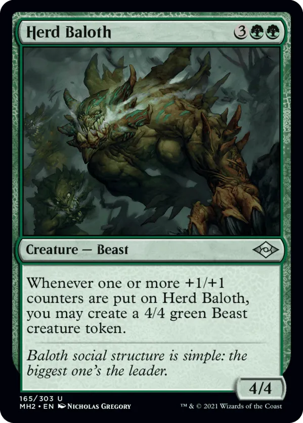 MTG Canarias - MH2 165 - Herd Baloth