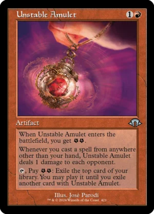 MTG Canarias - MH3 421 - Unstable Amulet