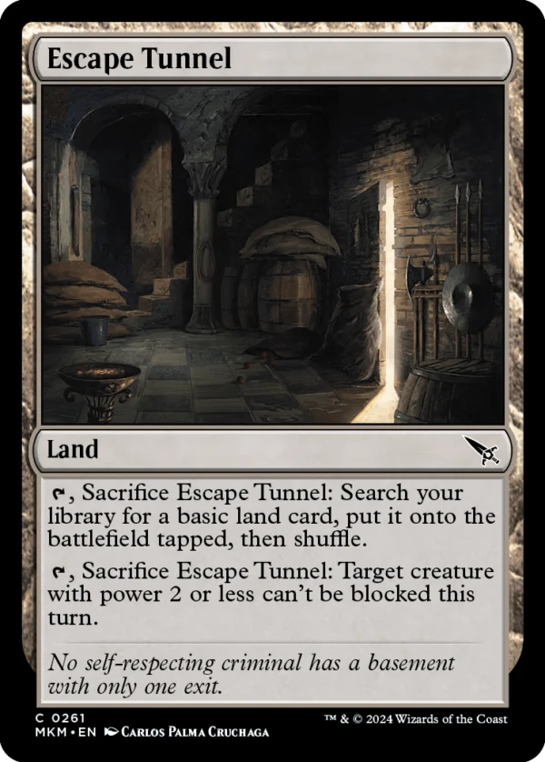 MTG Canarias - MKM 261 - Escape Tunnel