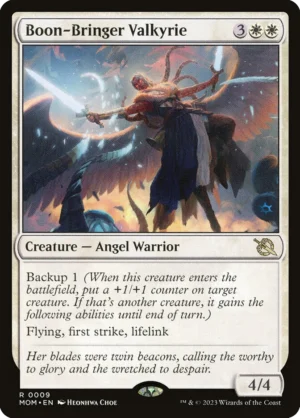 MTG Canarias – MOM 9 – Boon-Bringer Valkyrie