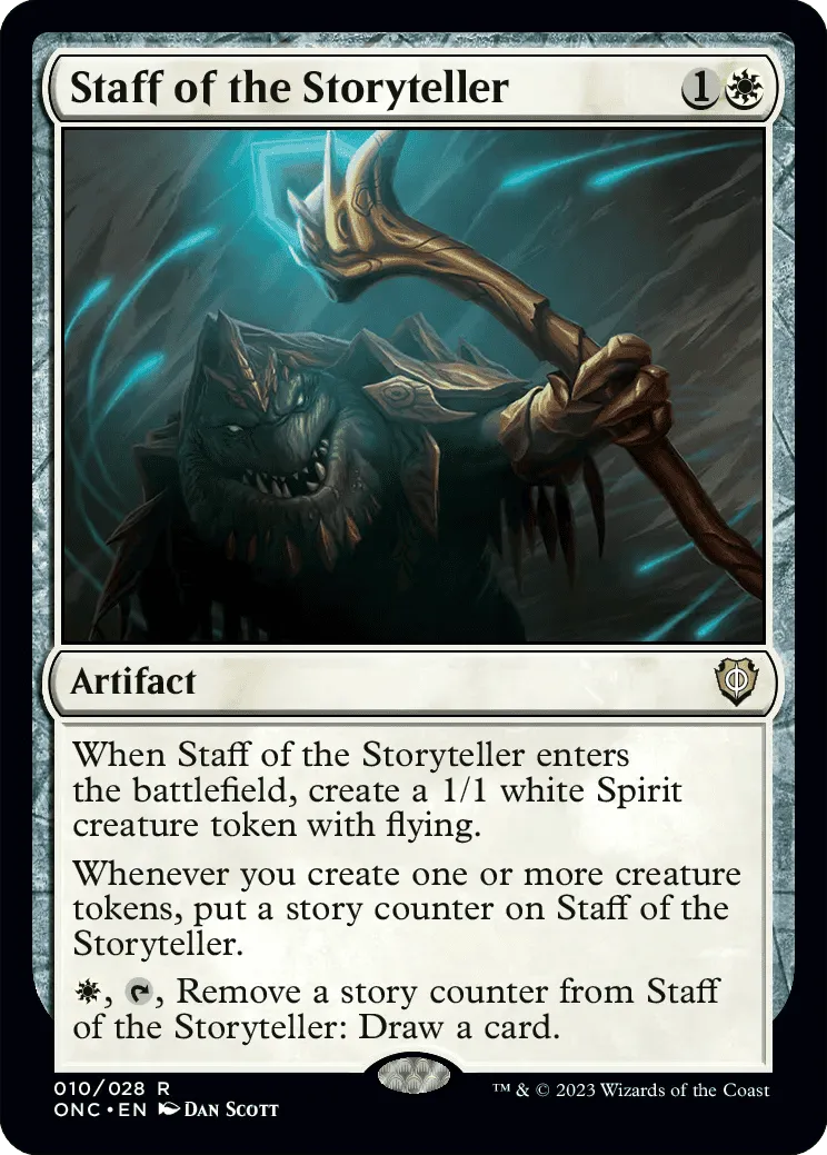 MTG Canarias - ONC 010 - Staff of the Storyteller