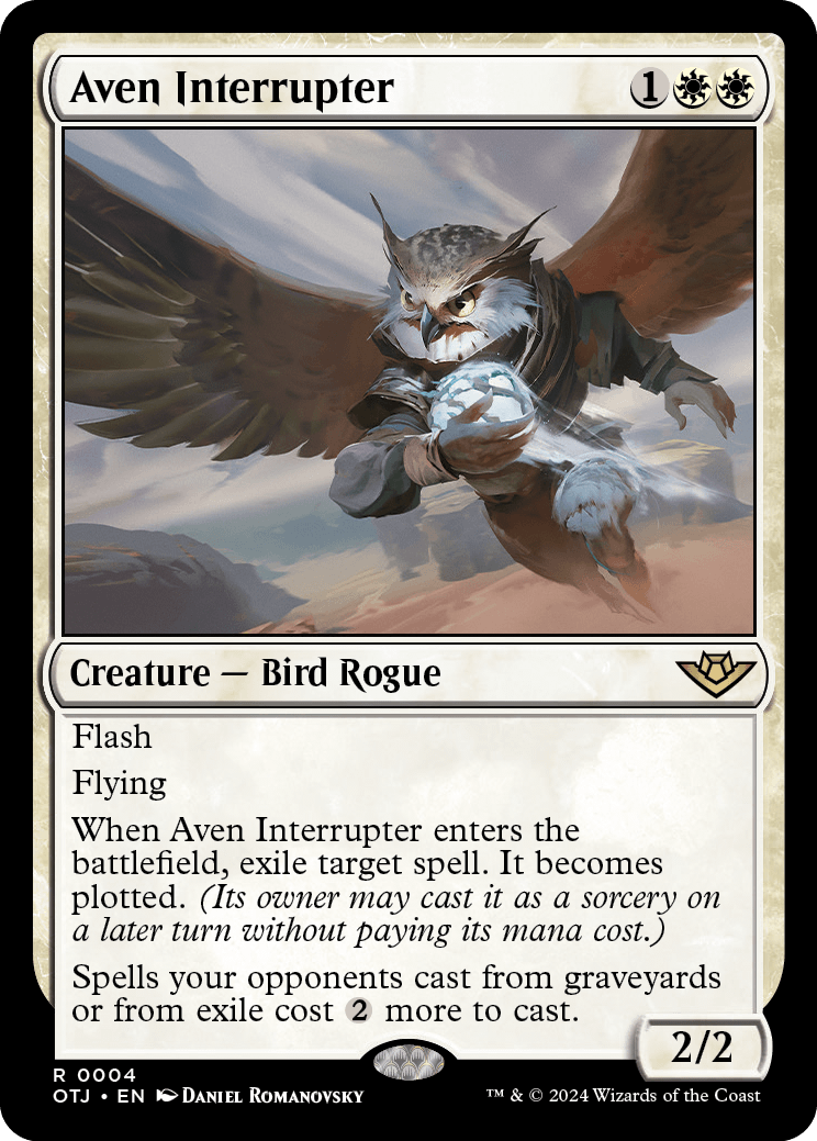 MTG Canarias - OTJ 0004 - Aven Interrupter