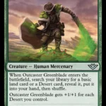 MTG Canarias - OTJ 172 - Outcaster Greenblade