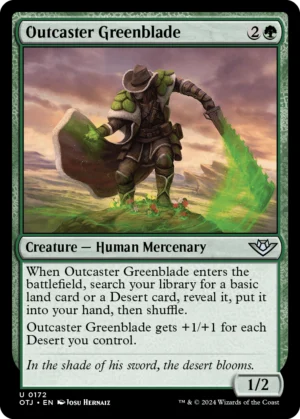 MTG Canarias – OTJ 172 – Outcaster Greenblade