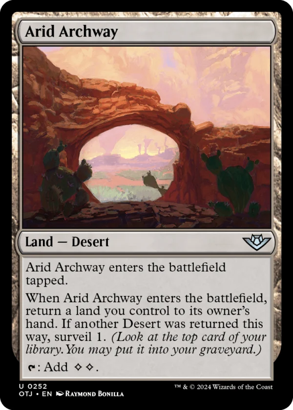 MTG Canarias - OTJ 252 - Arid Archway