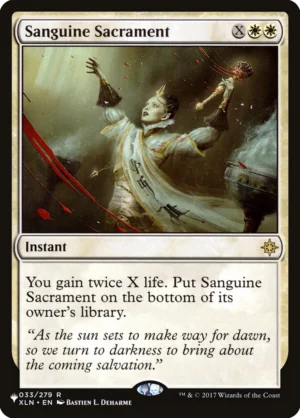 MTG Canarias - PLIST 583 - Sanguine Sacrament