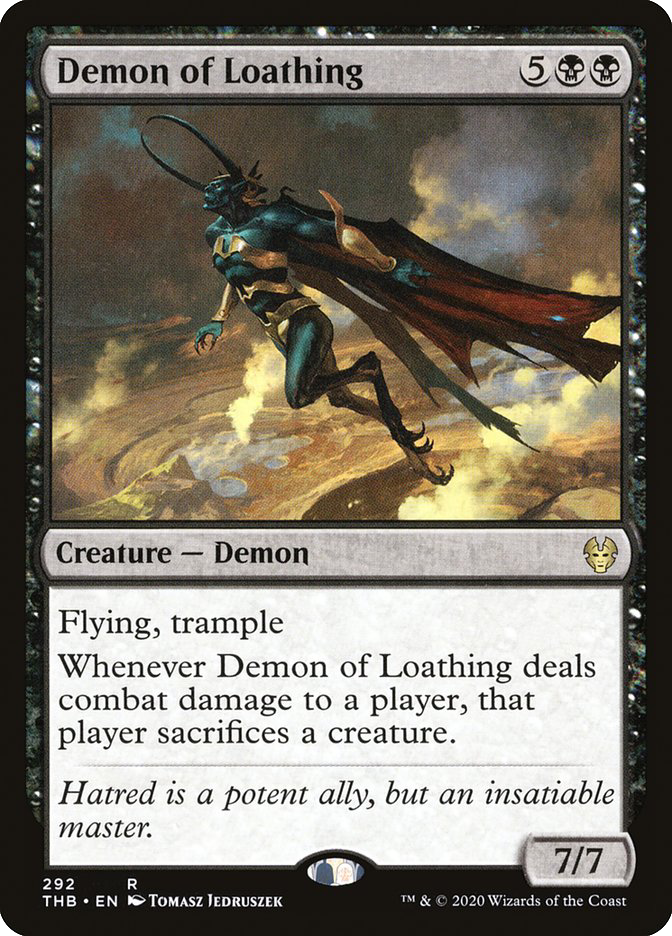 MTG Canarias - THB 292 - Demon of Loathing