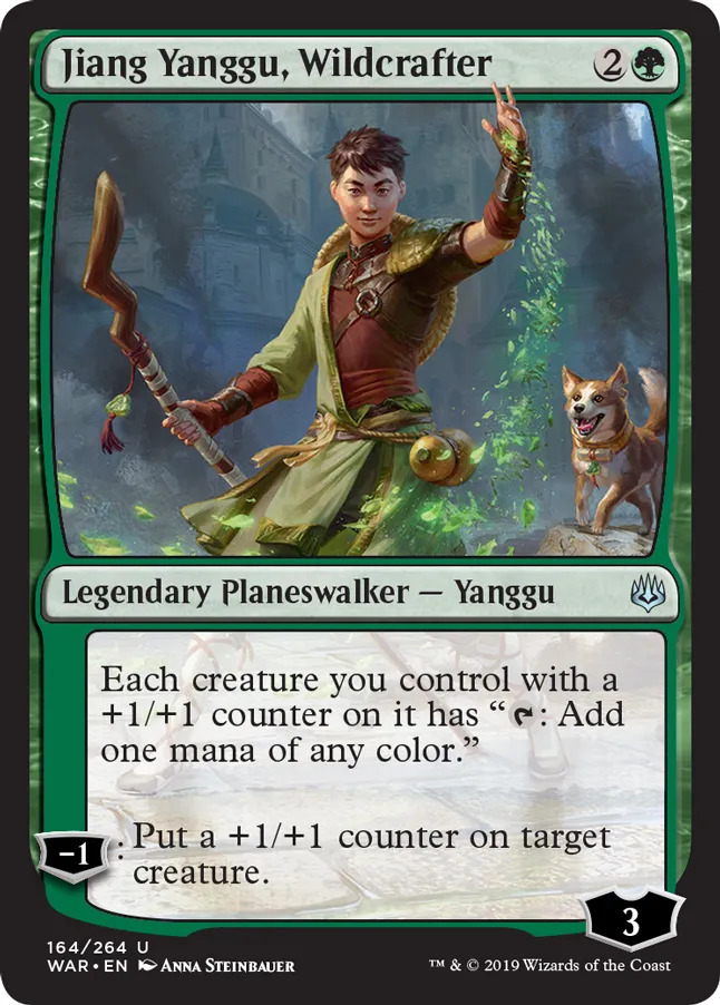 MTG Canarias - WAR 164 - Jiang Yanggu, Wildcrafter