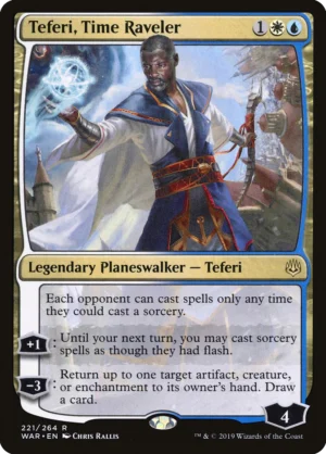 MTG Canarias – WAR 221 – Teferi, Time Raveler