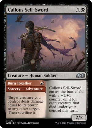 MTG Canarias – WOE 221 – Callous Sell-Sword