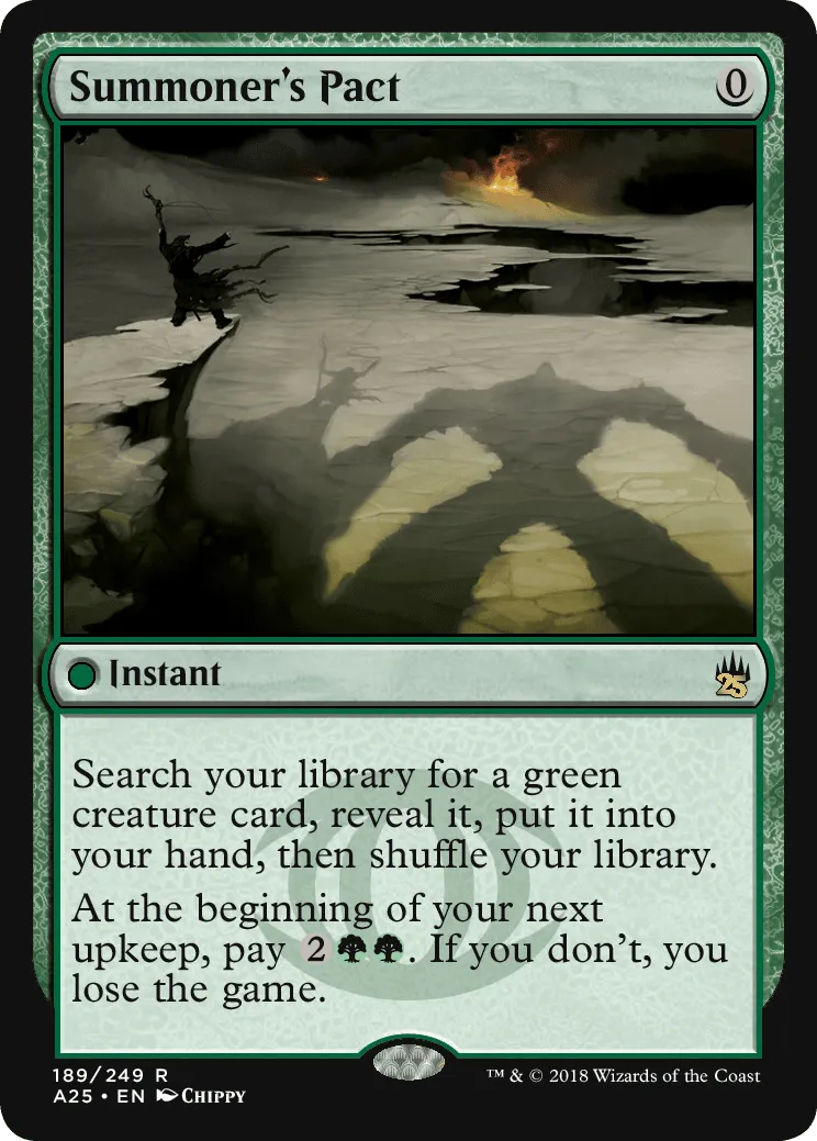 MTG Canarias - A25 189 - Summoner's Pact