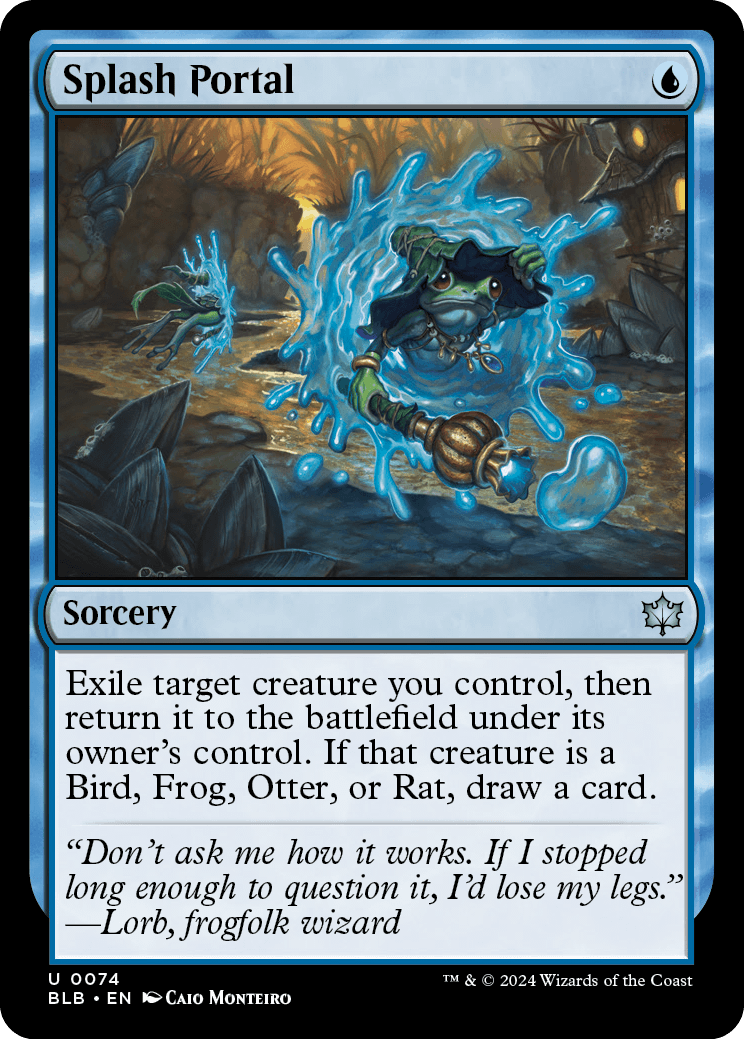 MTG Canarias - BLB 0074 - Splash Portal