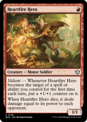 MTG Canarias – BLB 0138 – Heartfire Hero