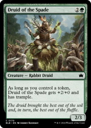 MTG Canarias – BLB 0170 – Druid of the Spade