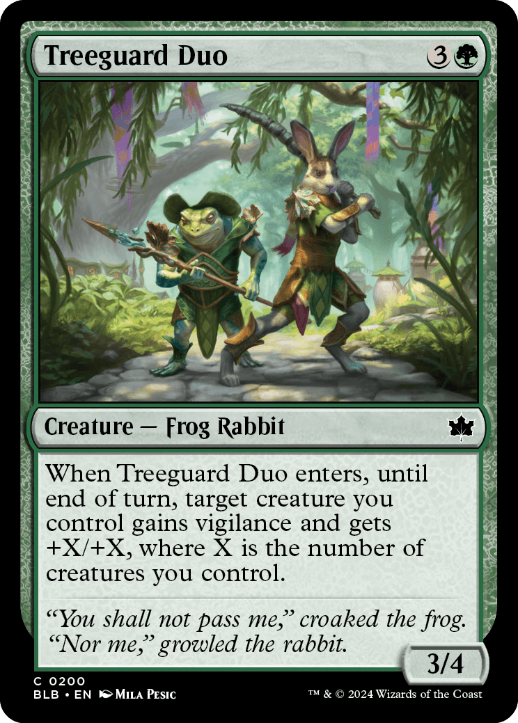 MTG Canarias - BLB 0200 - Treeguard Duo