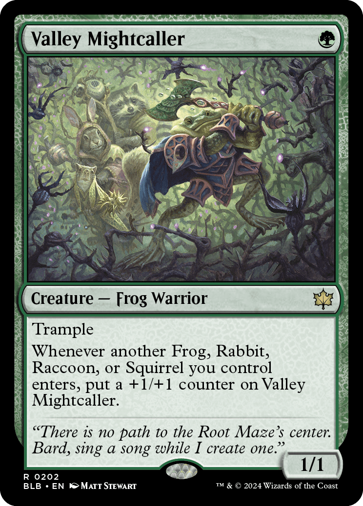 MTG Canarias - BLB 0202 - Valley Mightcaller