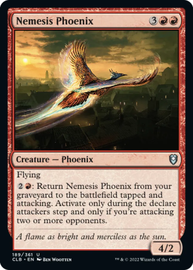 MTG Canarias - CLB 189 - Nemesis Phoenix