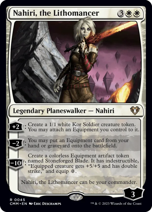 MTG Canarias - CMM 0045 - Nahiri, the Lithomancer