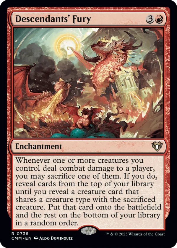 MTG Canarias - CMM 0736 - Descendants' Fury