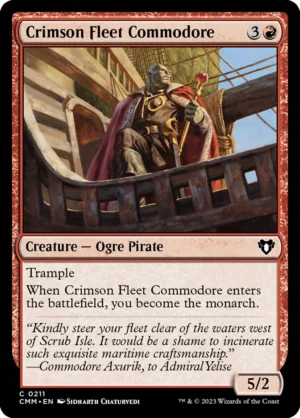 MTG Canarias – CMM 211 – Crimson Fleet Commodore