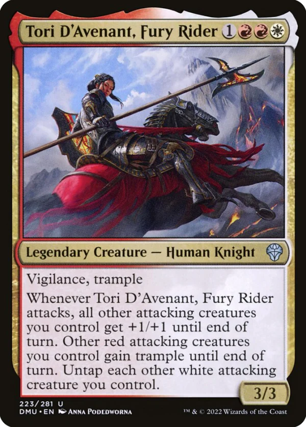 MTG Canarias - DMU 233 - Tori D'Avenant, Fury Rider