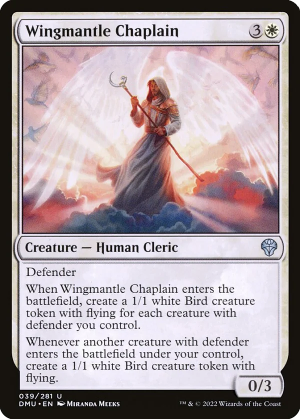 MTG Canarias - DMU 39 - Wingmantle Chaplain