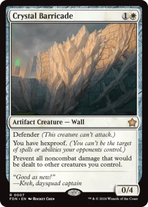 MTG Canarias - FDN 0007 - Crystal Barricade