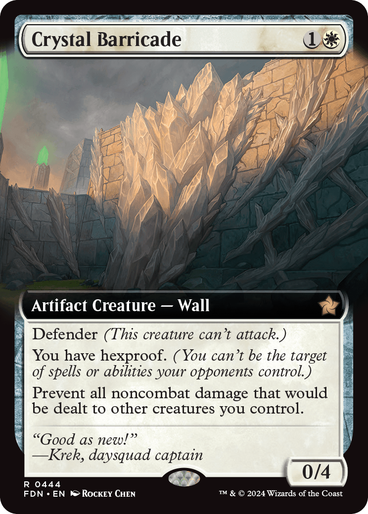 MTG Canarias - FDN 0444 - Crystal Barricade