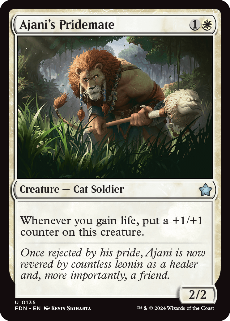 MTG Canarias - FDN 135 - Ajani's Pridemate