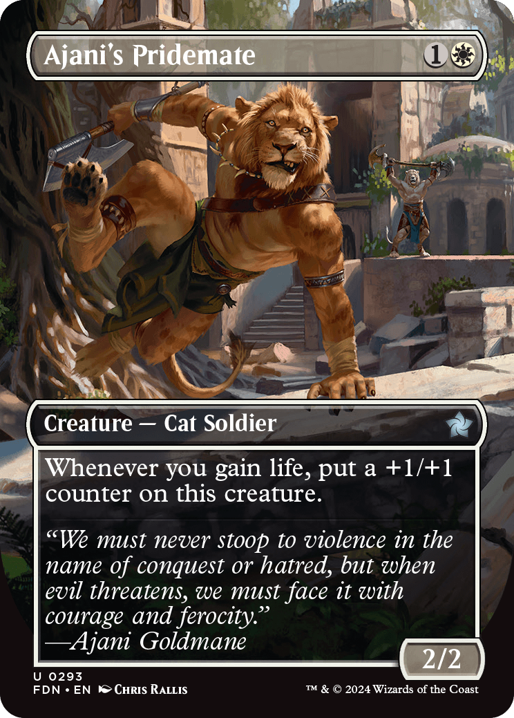 MTG Canarias - FDN 293 - Ajani's Pridemate