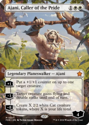 MTG Canarias – FDN 357 – Ajani, Caller of the Pride