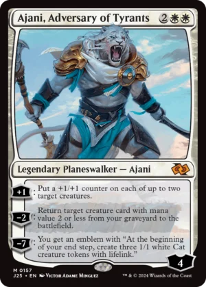 MTG Canarias – J25 0157 – Ajani, Adversary of Tyrants