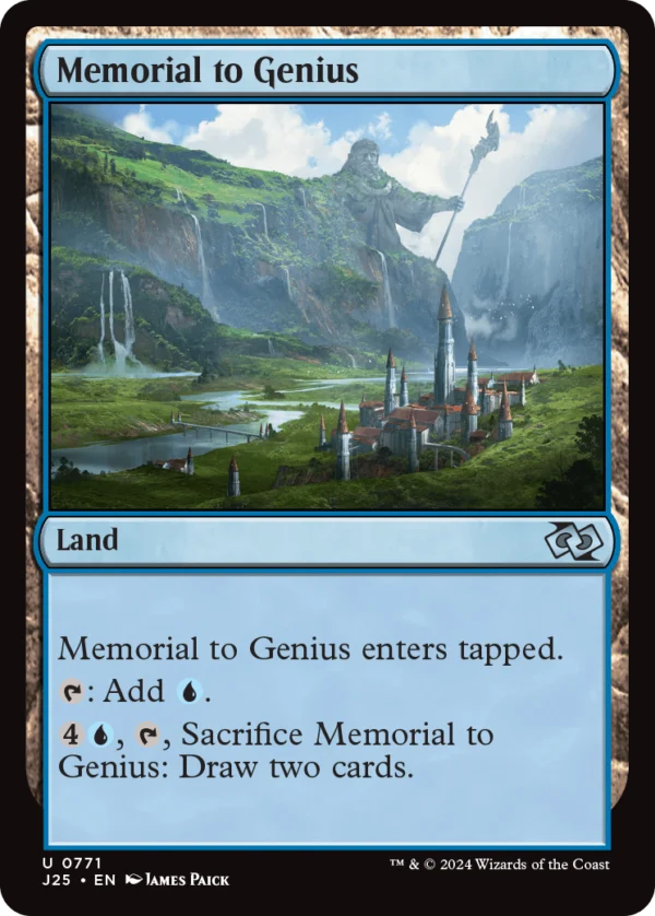 MTG Canarias - J25 0771 - Memorial to Genius