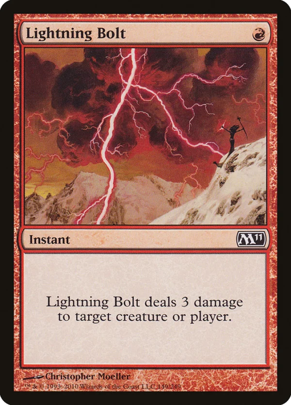 MTG Canarias - M11 149 - Lightning Bolt