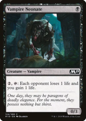 MTG Canarias – M19 124 – Vampire Neonate