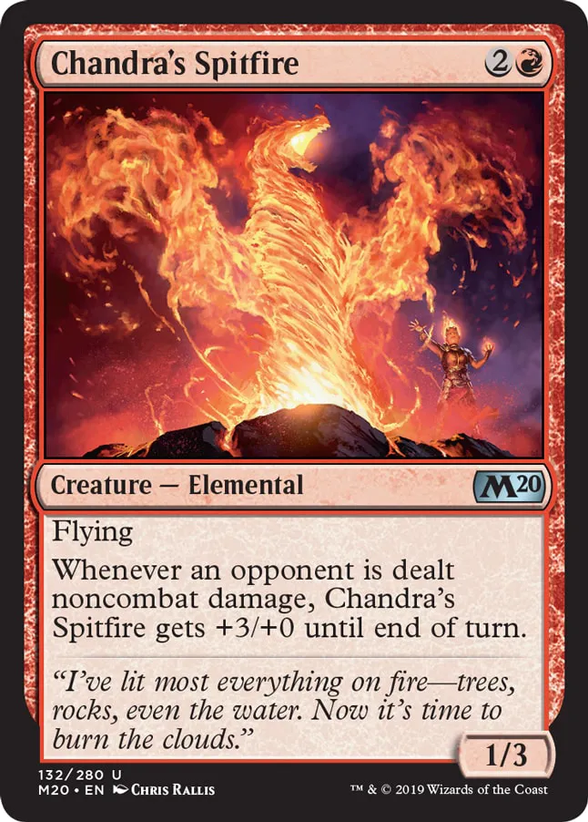 MTG Canarias - M20 132 - Chandra's Spitfire