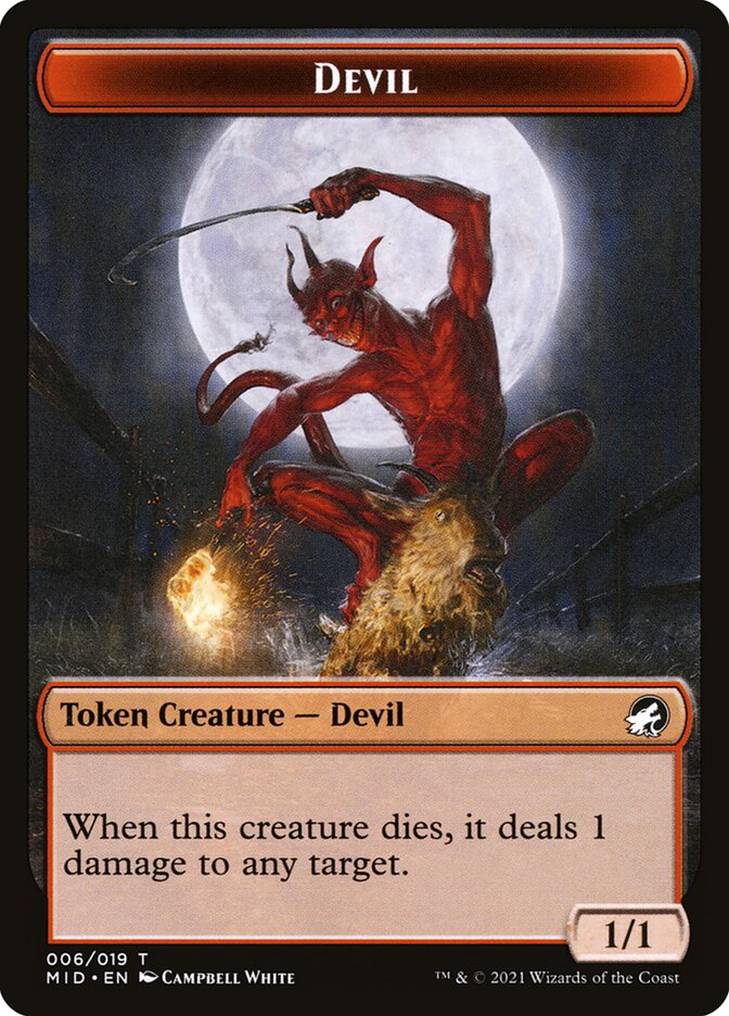MTG Canarias - MID 006 - Devil