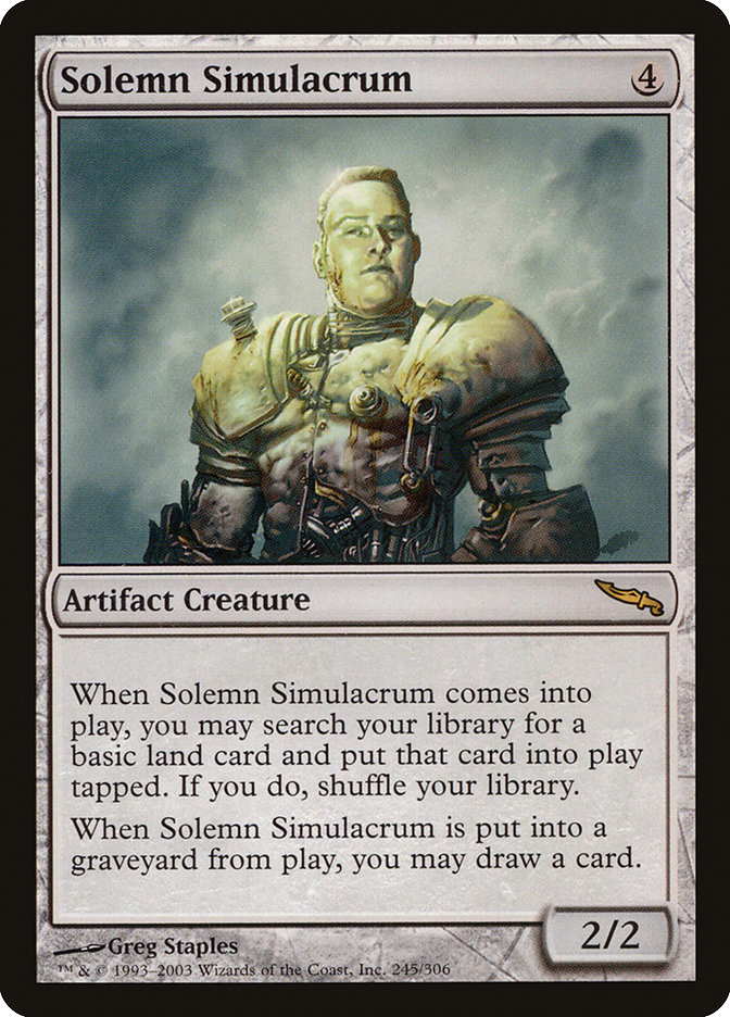 MTG Canarias - MRD 245 - Solemn Simulacrum