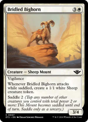 MTG Canarias - OTJ 7 - Bridled Bighorn