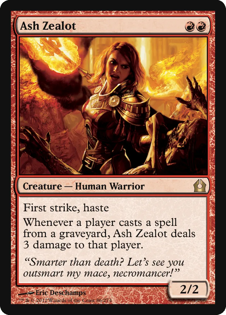 MTG Canarias - RTR 86 - Ash Zealot