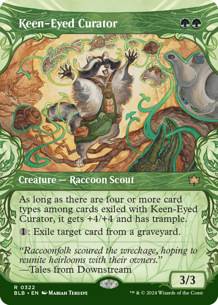 MTG Canarias - BLB 0322 - Keen-Eyed Curator