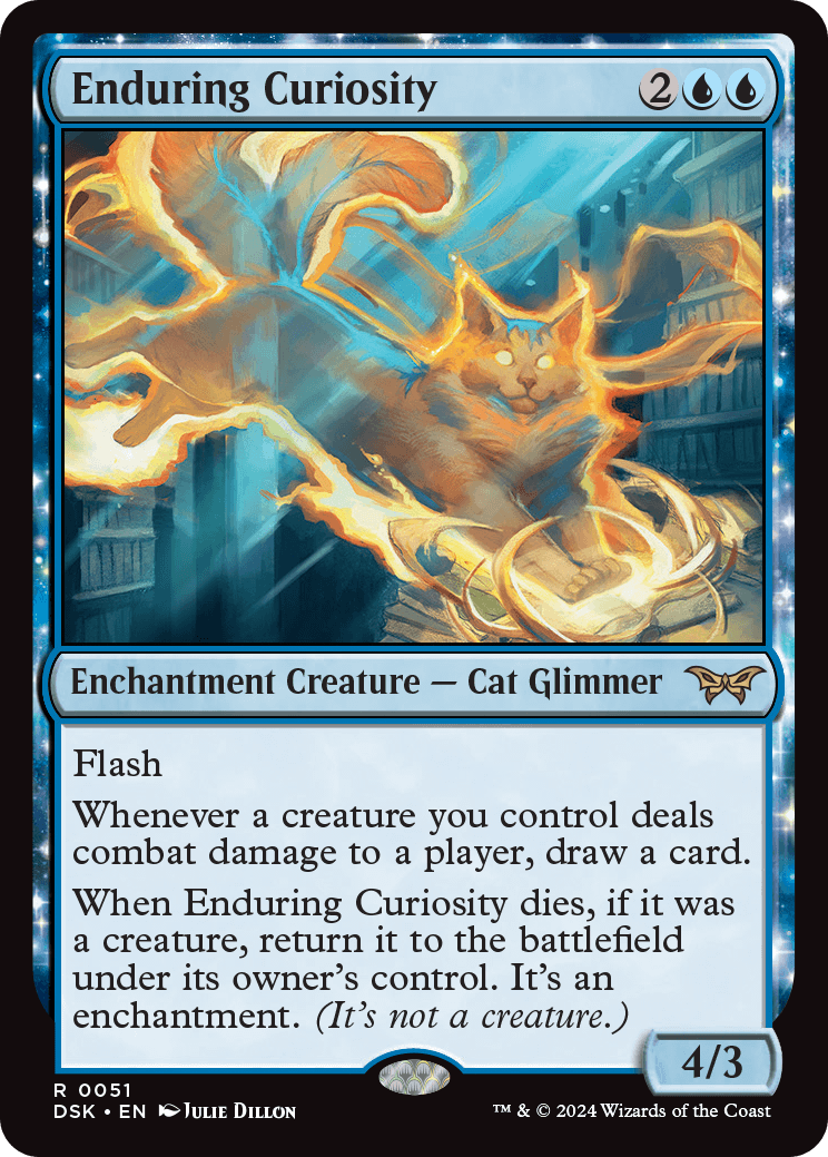 MTG Canarias - DSK 0051 - Enduring Curiosity