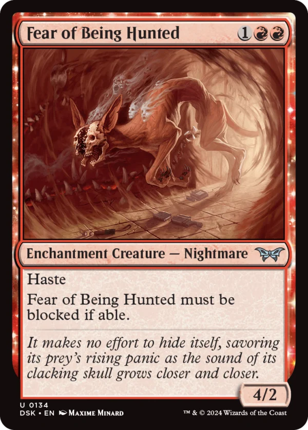 MTG Canarias - DSK 0134 - Fear of Being Hunted